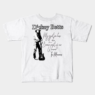 Dickey Betts Kids T-Shirt